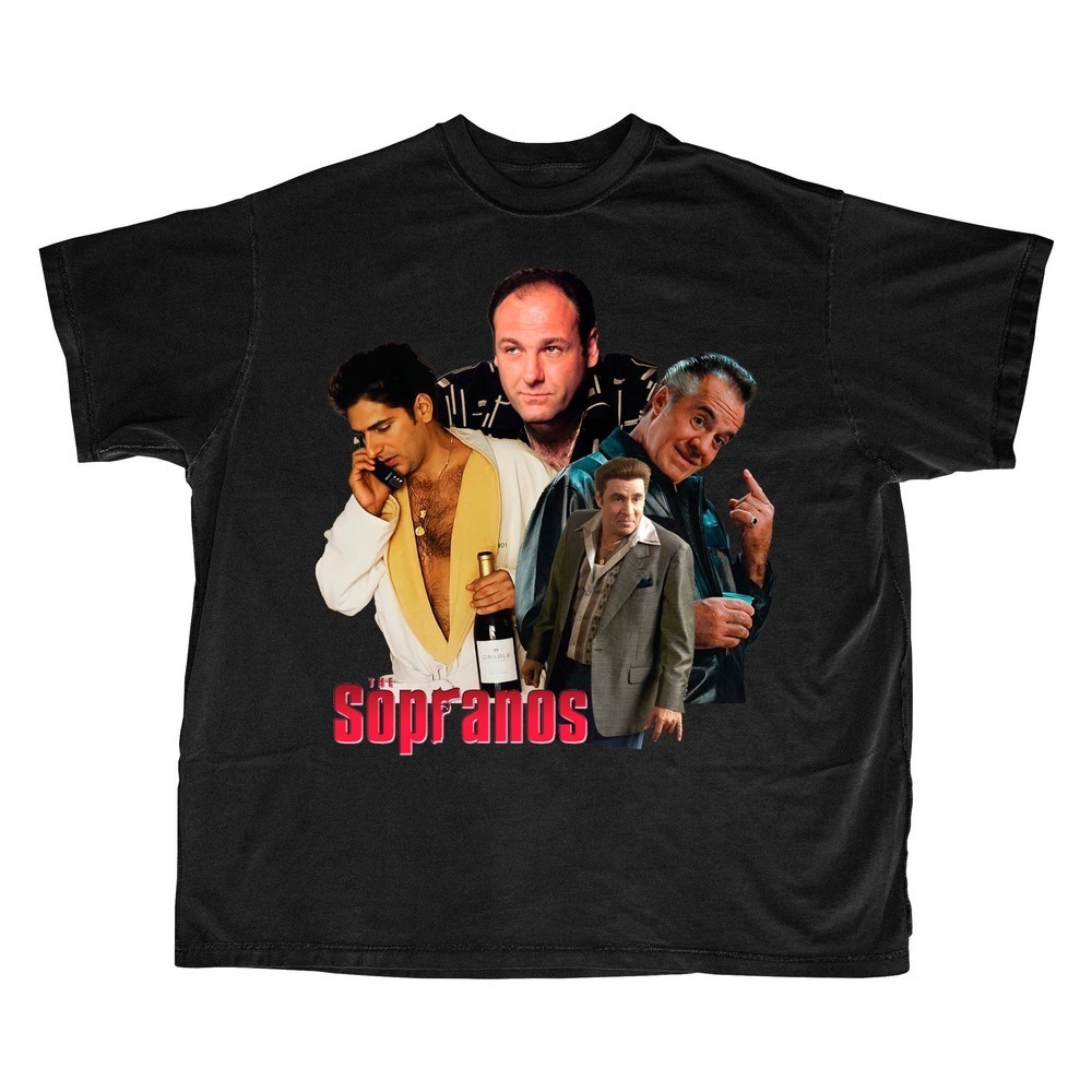 The Sopranos Tshirt Tony Soprano Vintage Shirt